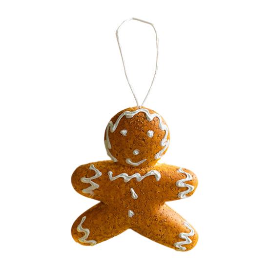 Yousheng Gingerbread Christmas Ornaments Foam Gingerbread Man House Candy Cookie Xmas Tree Hanging Decoration for Christmas Home Decor