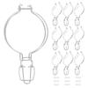 10Pcs Stainless Steel Jar Metal Lock Buckle Wire Clamp Canister Seal Wire Clips Glass Storage Sealing Performance Buckle