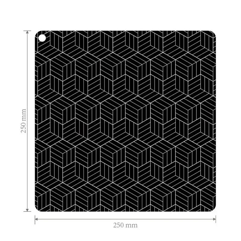 2025 Silicone Induction Cooktop Mat Fireproof Protection Induction Baking Plate Protector Table Decoration Kitchen Accessories