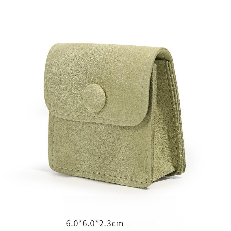 New Ultra-fine Jewelry Bag, Mini Snap-on Cloth Bag, Ring Pendant, Key Storage Bag, Jewelry Storage Velvet Bag Jewelry Organizer
