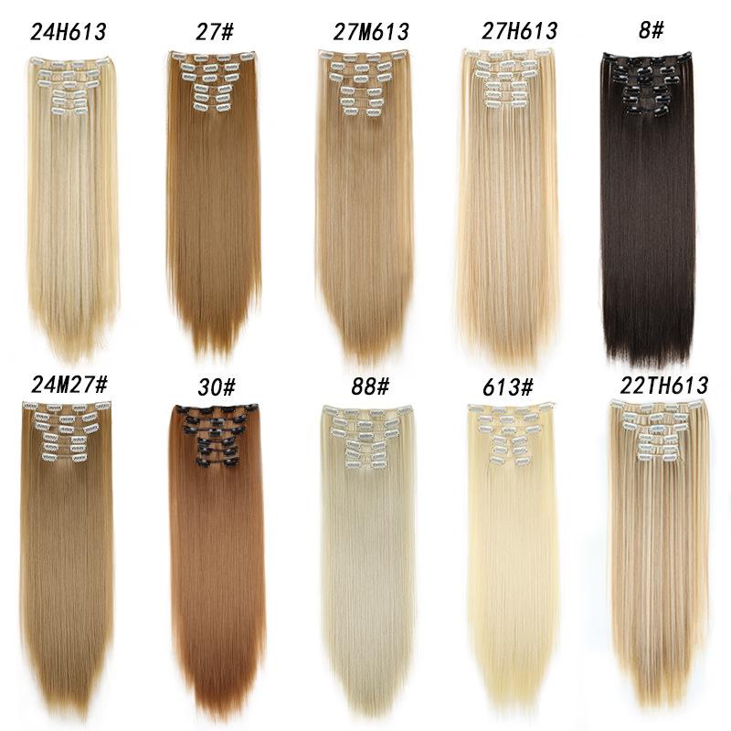 Synthetic Ponytail Extension Rainbow colors Colored Hair Extensions for Braiding Pony Tail Hair Extensions for Braids