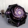 1pc Cosmic Mandala Automatic Umbrella - Automatic Opening And Closing, Sturdy Iron Frame, Formal Occasions yy251018104