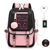 Melanie Martinez Peripheral Printed Backpack Female Fashion Student Multifunctional Casual School Bag