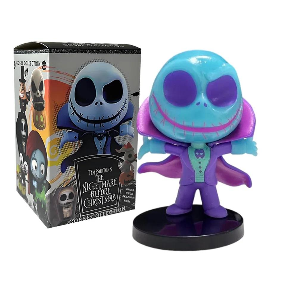 The Nightmare Before Christmas Blind Box Small Size PVC Model  Figures Jack Sally Dr. Collectible Figurine Doll Christmas Gifts