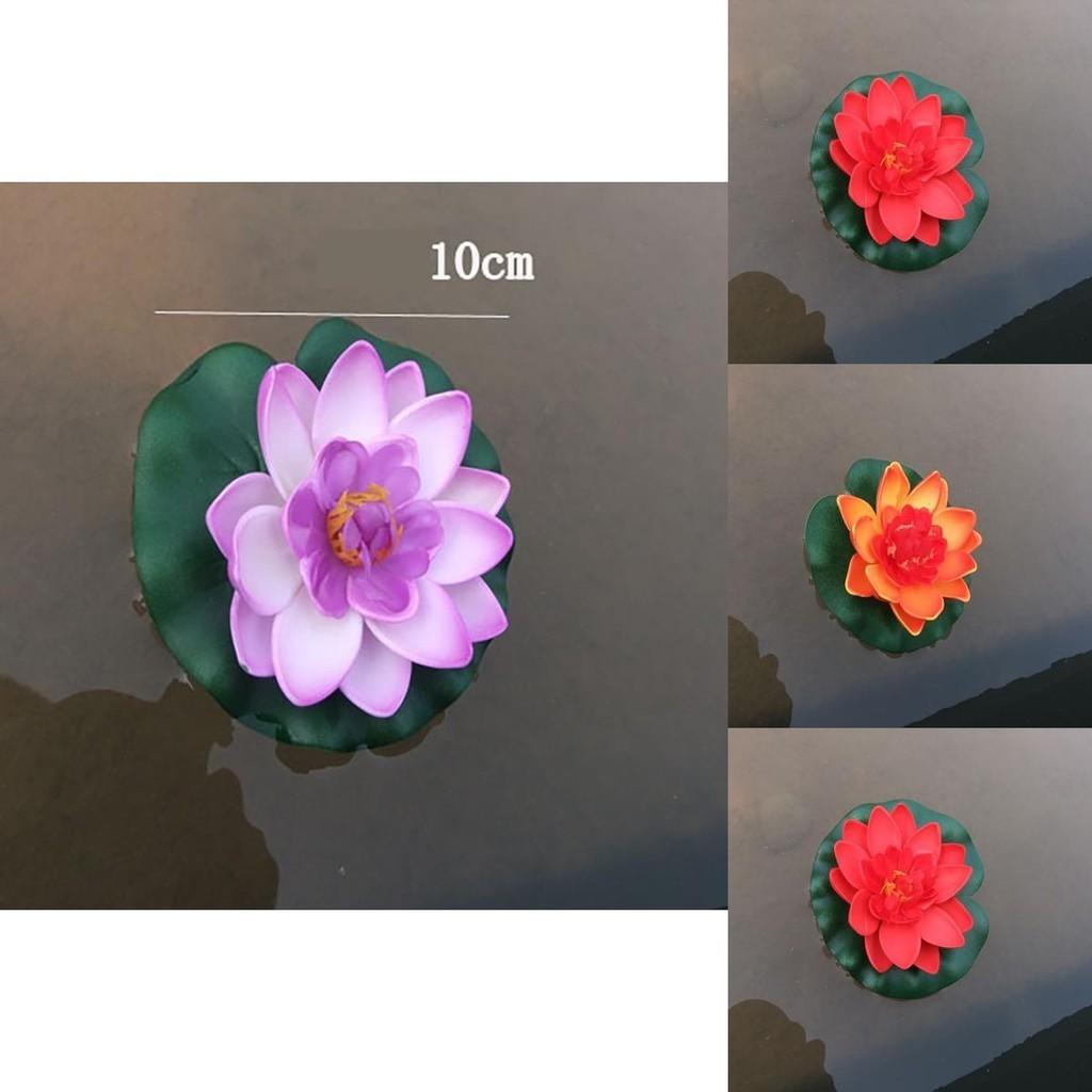 Colorful Artificial Lotus Flower Water Lily Perfect For Fish Tank Decoration