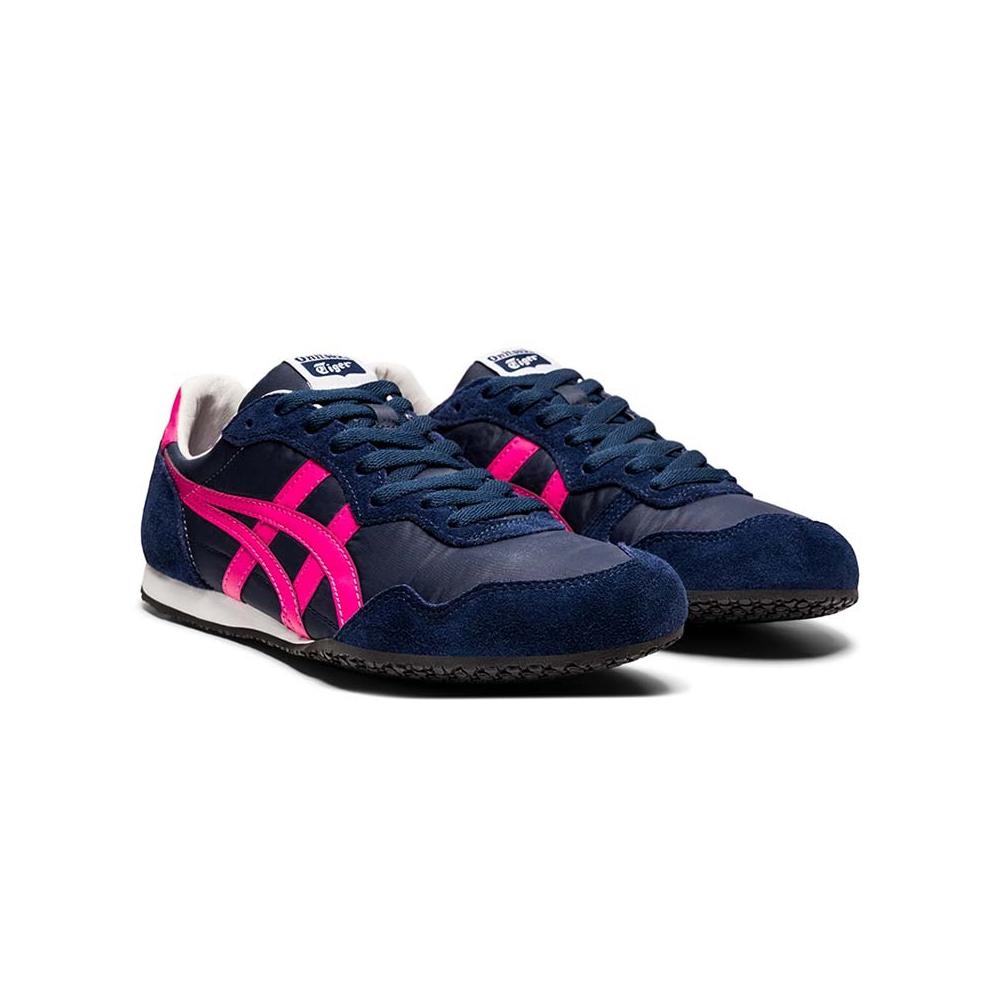 Onitsuka Tiger Serrano Midnight Dragon Fruit Unisex Sneakers Blue 1183B400-402
