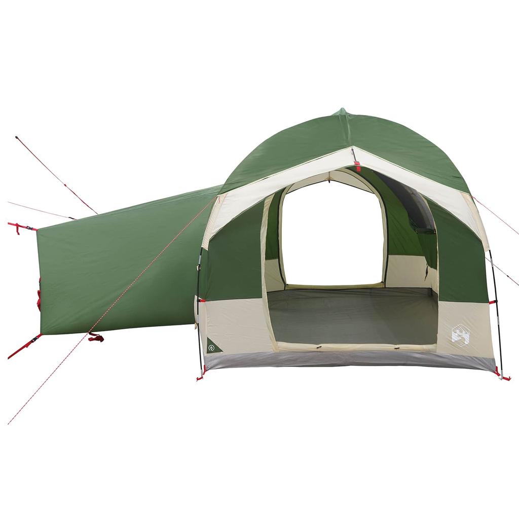Tailgate Tent with Rainfly Water Repellent Green 4 Person