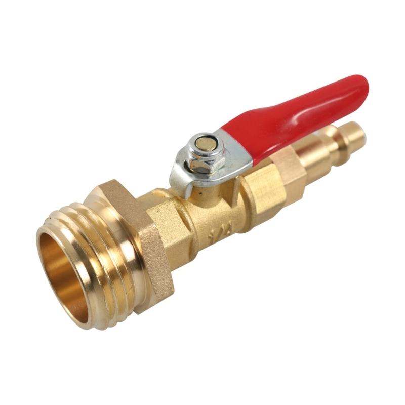 

Адаптер для зимнего использования с быстроразъемным штекером 1/4 дюйма и резьбой GHT 3/4 дюйма, наружная резьба 1/4 дюйма и внутренняя резьба 3/4 дюйма