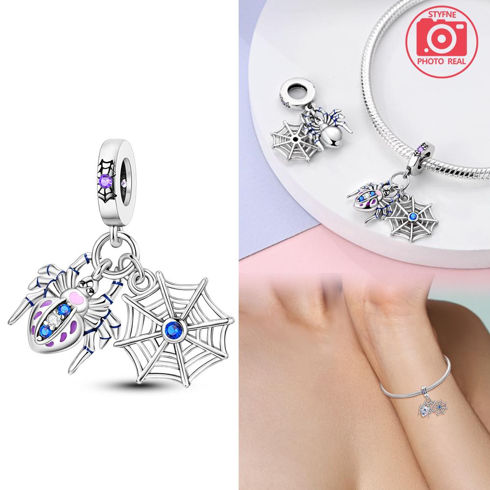 Spider Pendant Copper Colors For Charms Copper Colors Original Bracelet For Jewelry Making