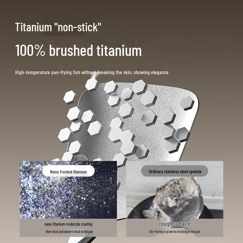 Suncha Pure Titanium Wok Spatula