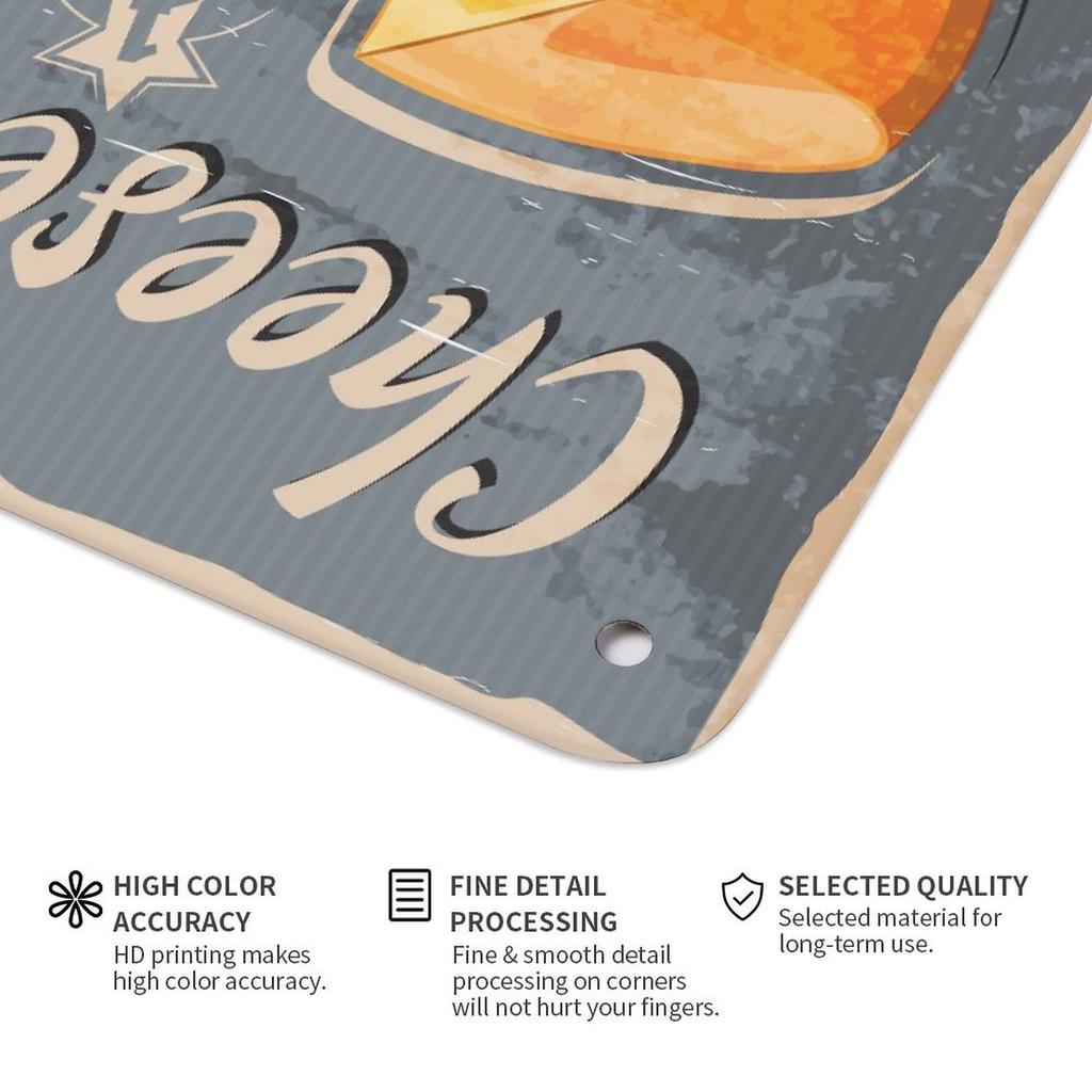 1Pc Vertical Metal Tin Wall Poster Decor 2030cm Or 3040cm Rustic Vintage Style For Home Bar Garage Kitchen