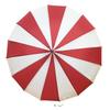 Elegant Long Handle Windproof Umbrella Sun Rain Use 16 Ribs Black White Design Pagoda Type New