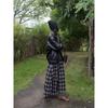 2026 Autumn/Winter Wool Cotton Plaid A-Line Skirt