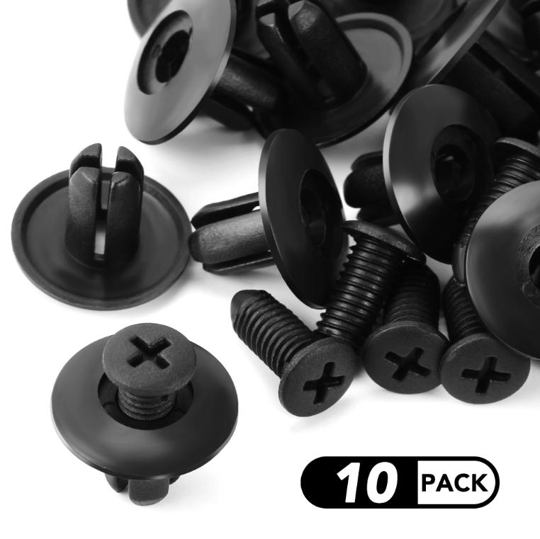 

Крепеж бампера автомобиля, 8-мм отверстие, заклепка, крепежная клипса для Ford Fiesta EcoSport Mustang Mondeo mk5 Transit Ranger Fiesta