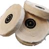 Dental Tools Lab Polishing Buff Brush Wheel Soft Cotton White Color 100MM 4Inch 50Ply Diameter For Laboratori Dental Muslin Buff