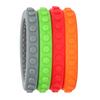 4 st Babybitringar Armband Silikon Kylbart Värmebeständigt Tandköttslindring Bitringar