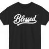 Blessed Script Tee | Well-endowed Adult Humor Shirt