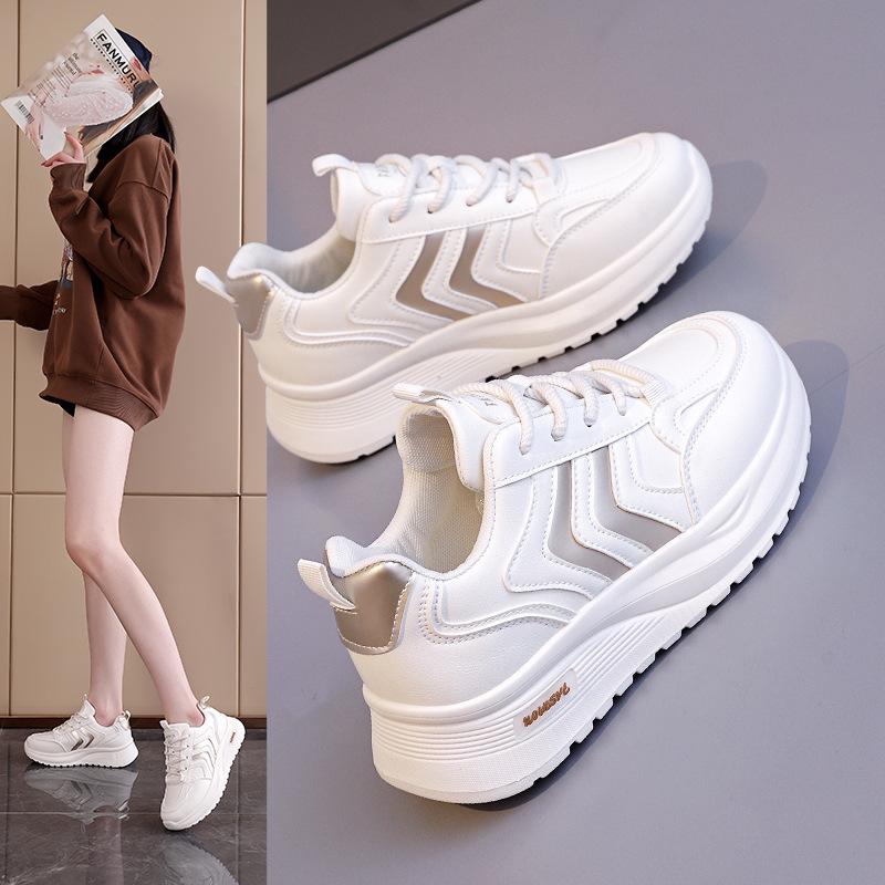 ins Korean version of Forrest Gump shoes women's 2025 spring new street shooting student running sports shoes little white board shoes women's Q171