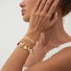 Ingemark 3Pcs/Set Boho Conch Boot Chili Pendant Bracelets for Women Trend 2026 Vintage Charm Chain Bangles Couple Jewelry Gift