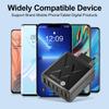 55W QC 3.0 Six-Port Fast Mobile Charger with PD, USB Ports, EU/US/UK Compatibility