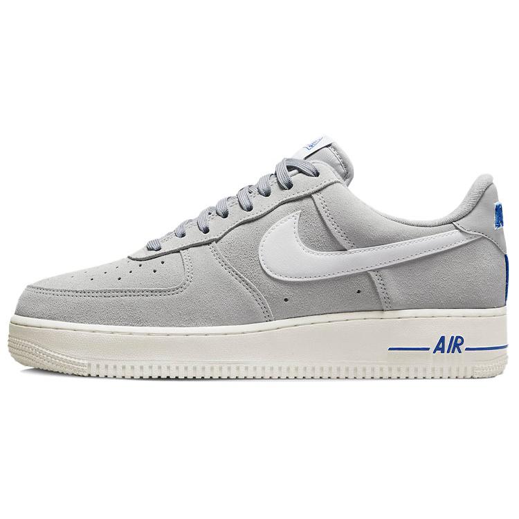 New Nike Air Force 1 Low Light Smoke Grey White Sail Hyper Royal DH7435-001