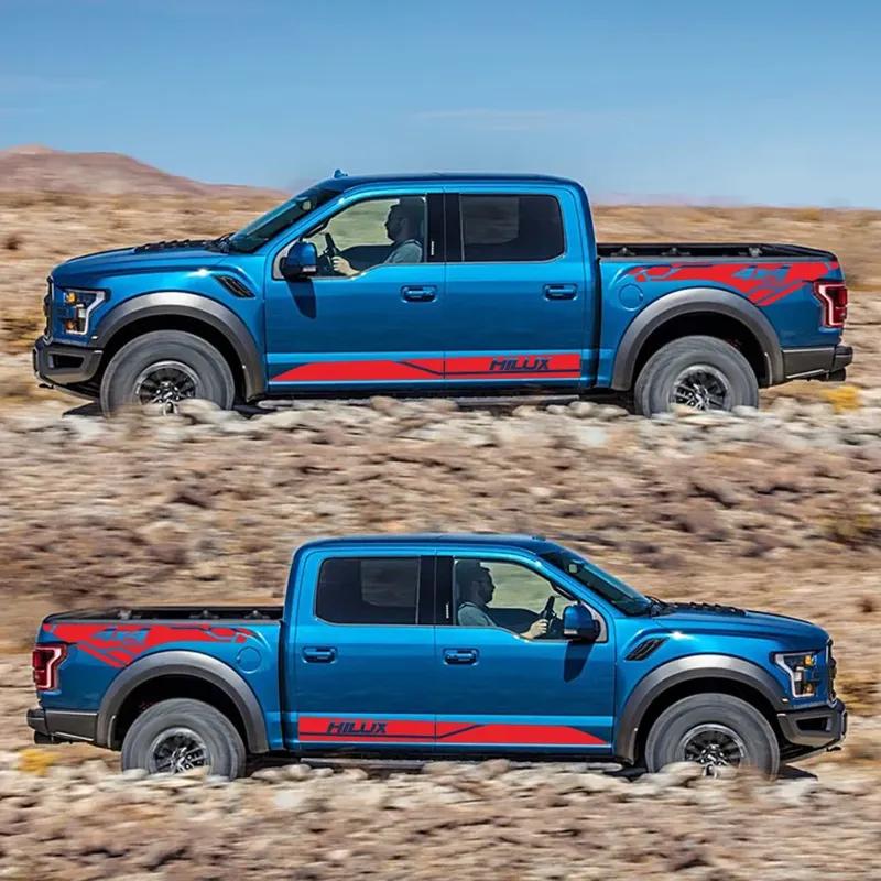 Autodeurstickers Voor Toyota Hilux Revo Vigo Auto Achterklep Vinyl Folie Decal Sport Auto Decoratie Auto Tuning Accessoires