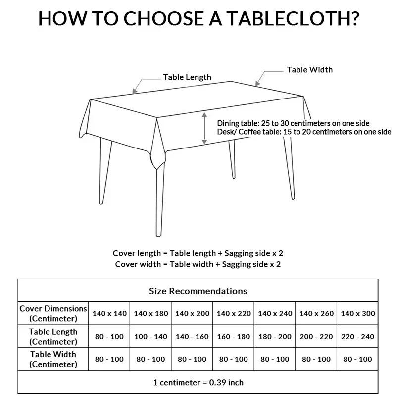 Linen Christmas Tablecloth Dyed Green Plaid Holiday Village Home Textile New Year Rectangular Tablecloths Dining Table Cover