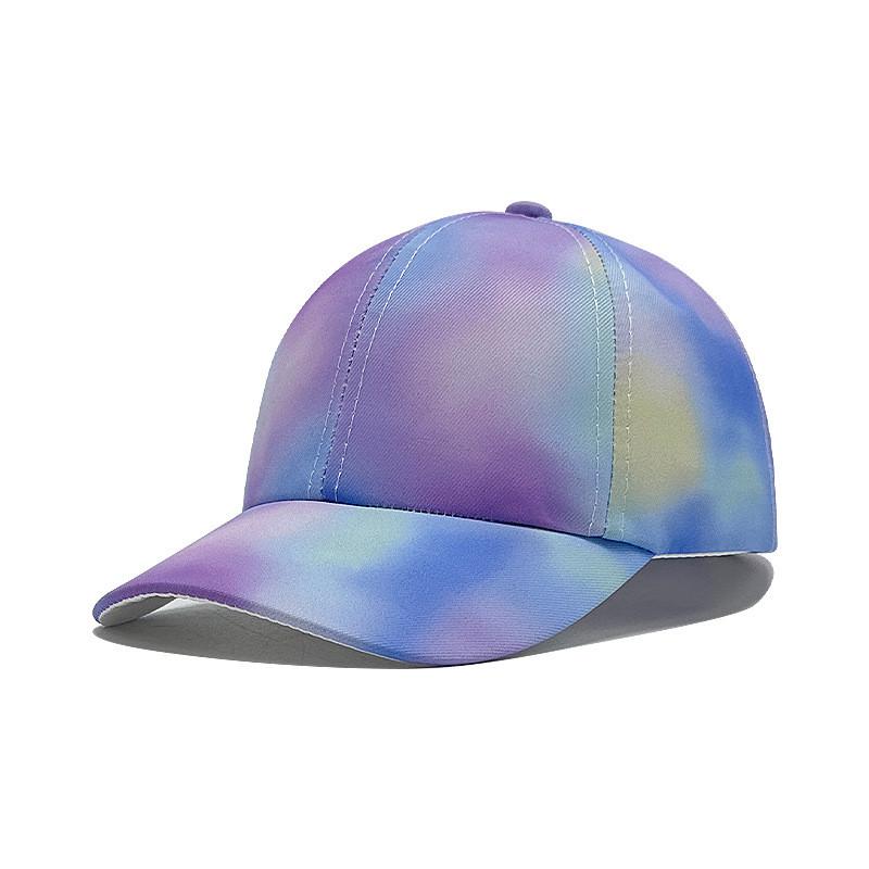 Fashion Cartoon Rainbow Windproof Baseball Cap With Wide Brim For Wear Summer