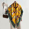 111 mulberry silk square scarf women's 111CM heavy silk shawl Hangzhou silk high-end versatile mother silk scarf