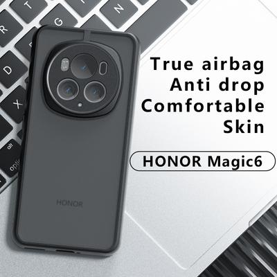 Funda protectora para Huawei Honor Magic 6 Pro 6Lite 5G, de lujo, acrílica mate, transparente, a prueba de golpes, para Honor Magic 6Pro 6Lite Magic5 Pro