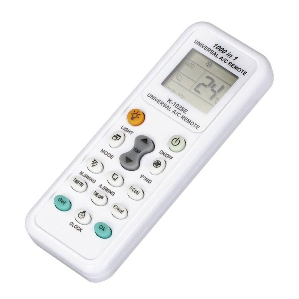 Durable Universal Air Conditioner Remote Control 1000 in 1 Low Power AC Controller K-1028E LCD Remote Control