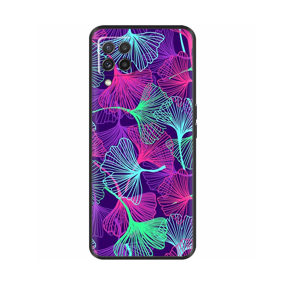 For Samsung Galaxy M22 M32 4G Case Phone Back Cover For Samsung M32 4G M22 F22 Case Soft Black Silicone Bumper Shell 6.4 Inch