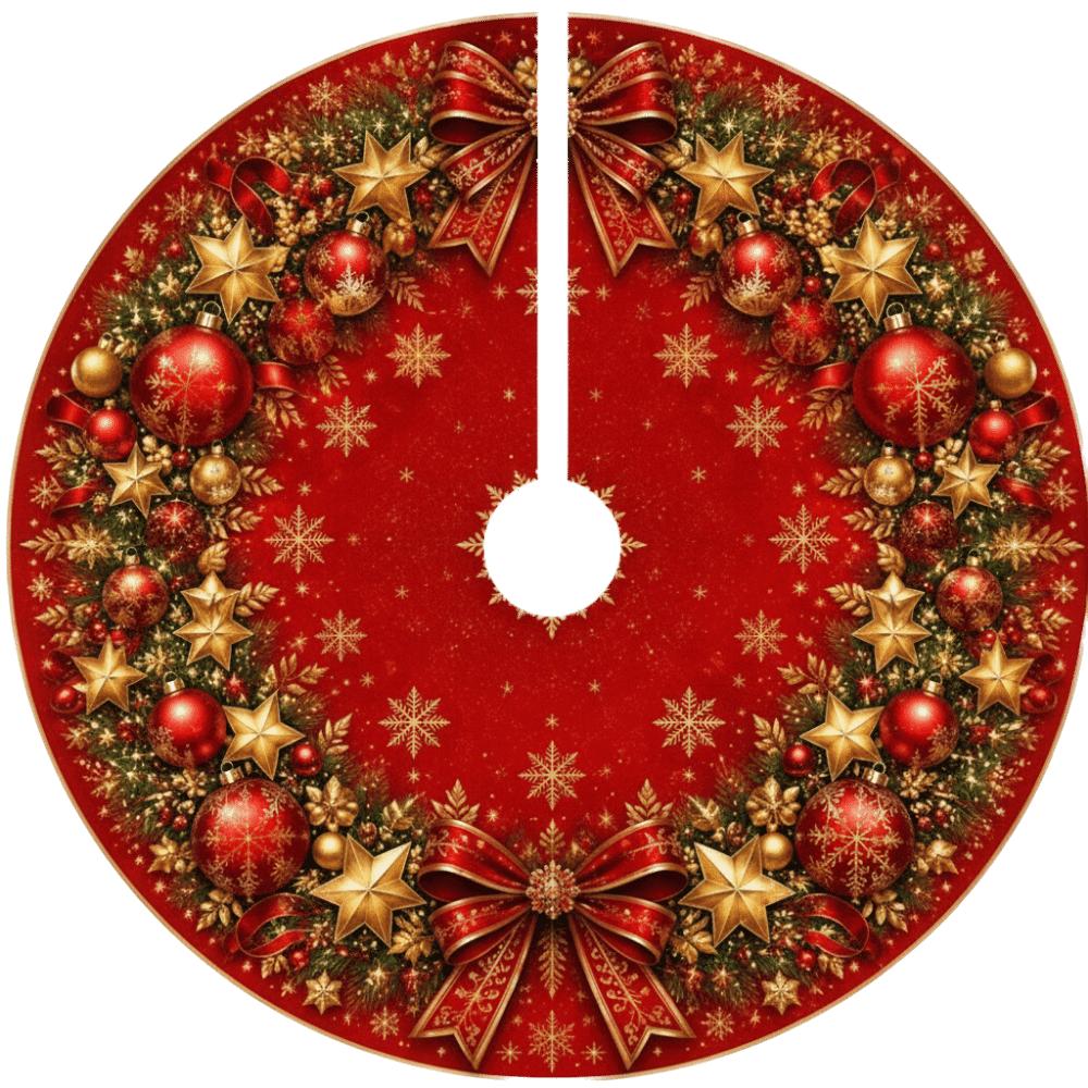 Snowman Christmas Tree Skirt Santa Claus Christmas Decorations Xmas Tree Foot Cover Christmas