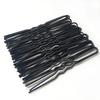 50-500Pcs Invisible U Shape Hair Clips Black Straight Design Bobby Pins for Updo Bun Women