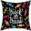 New Halloween Pillow Cover Home Decoration Spoof Pumpkin Sofa Waist Cushion Cushion Cover Pillow Cover