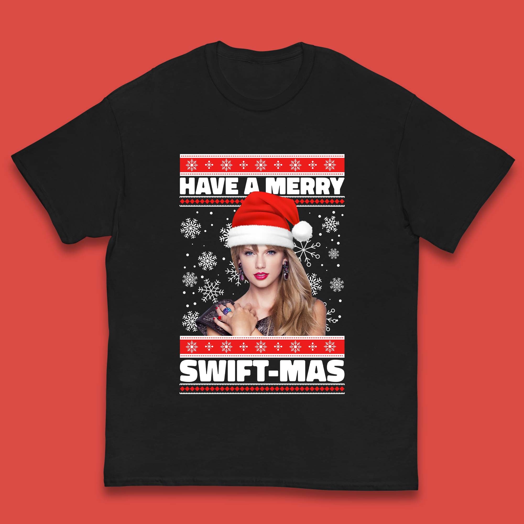 Swiftmas Christmas Kids T-Shirt 130
