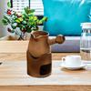 Ceramic Teapot Porcelain Tea Pot and Warmer Infuser Maker Kettle for Hotel