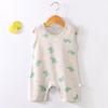 Zomer Romper Baby Koreaanse Stijl - Mouwloos Cartoon Katoenen Bodysuit