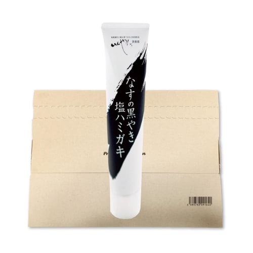 

Inyan Club Co., Ltd. Black Grilled Eggplant with Salt Toothpaste, 100g (Single Item) PSJBOX Toothpaste, Free of Preservatives, Synthetic Fragrances, a