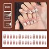 Chasing Light Cat's Eye Crystal Nails: Handmade, Detachable, Flash Diamond Design for Trendy, Stylish Looks.