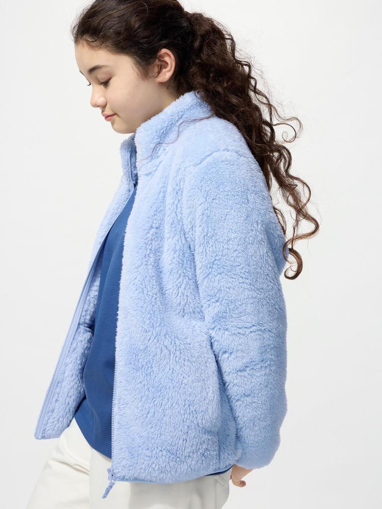 Uniqlo Kids Fluffy Fleece Full Zip Jacket