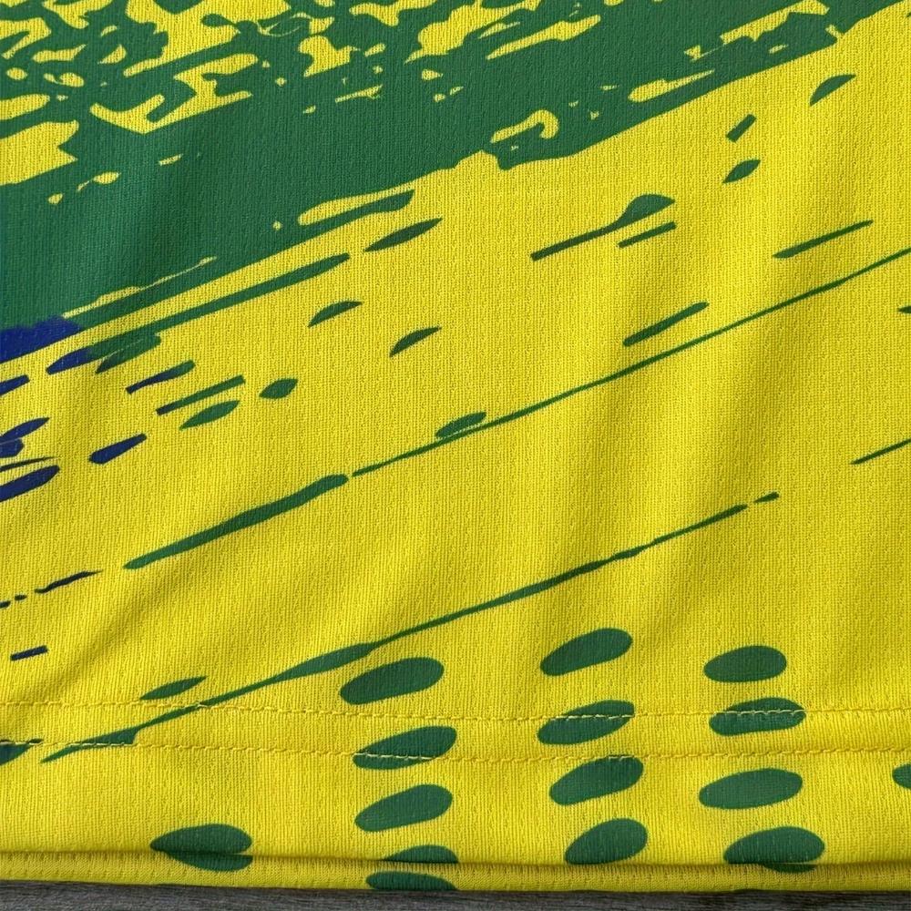 Soccer Jersey Set Brazil Football Shirt for School Team Club Practice Soccer Uniform