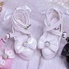 1 Pair 1/3&1/4 BJD Doll's Shoes Pearl Dress Up Doll Shoes Bowknot High Heels  1/3&1/4 BJD Dolls