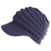 Fashionable Women's Messy Bun Beanie With Soft Stretch Knit For Winter Comfort