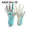 Goalie Gloves Latex Soccer Goalie Goalkeeper Gloves Anti-slip Thicken Football Glove Protection Goalkeep Gloves Soccer Equipment