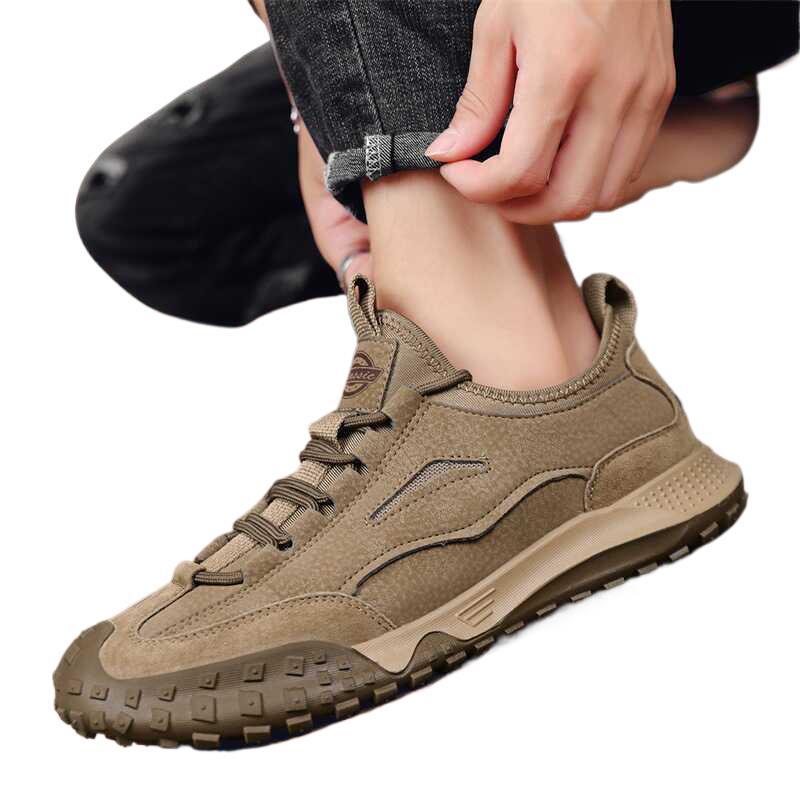 Herbst 2024 Herren Rutschfeste Sportliche Freizeitschuhe für Arbeit, Outdoor, Klettern und Arbeitsschutz.