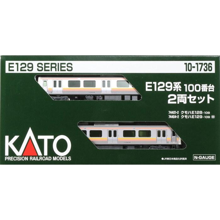 KATO N Gauge E129 Series 100 Type 2-Car Set 10-1736 Train Model Multicolor Medium