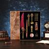 Feather Pen Magic Academy Dip Set With Wax Seal Kit Calligraphy Gift