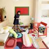 Ins Farbe Dopamin Hohes Gefühl Kristall Samt Teppich Zuhause Wohnzimmer Sofa Schmutzabweisend Rutschfester Teppich Heimdekoration