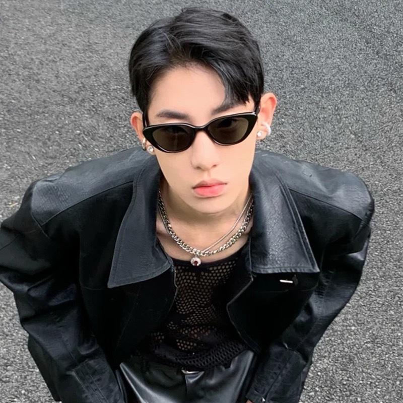 High-Quality Temperament Cat Eye Sunglasses Female Retro Style Senior Sense Sunglasses Sun Protection UV 400 Ocean Lenses Summer Eyewear